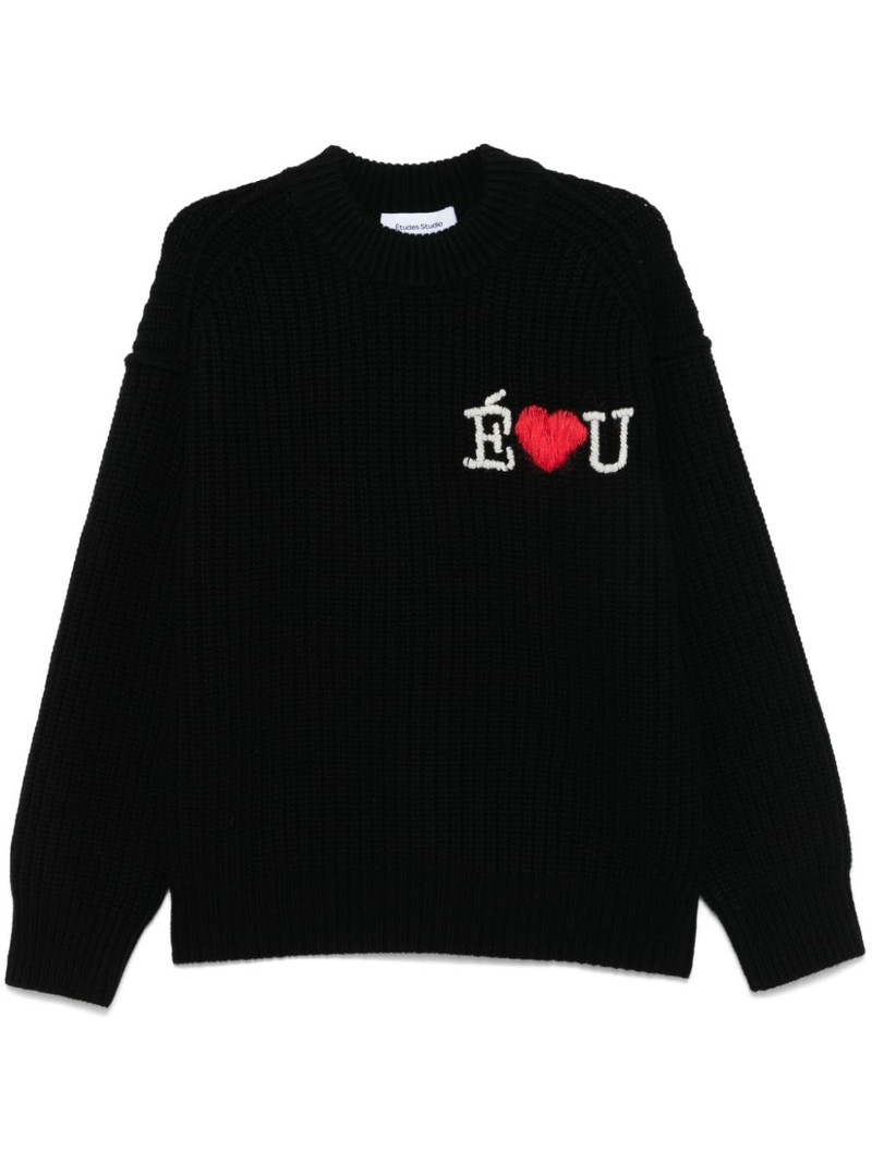 Heavy Round Neck sweater - 1