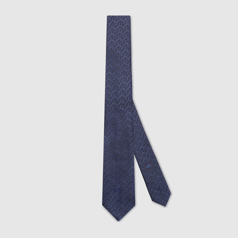 Silk jacquard tie 1