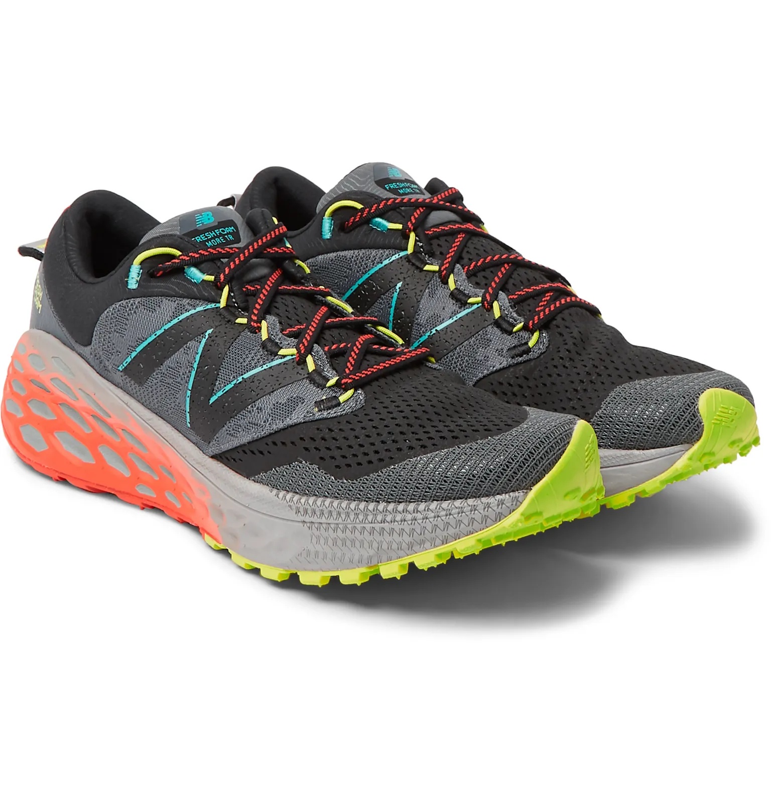 Fresh Foam More Trail v1 Mesh and Rubber Trail Running Sneakers - 4