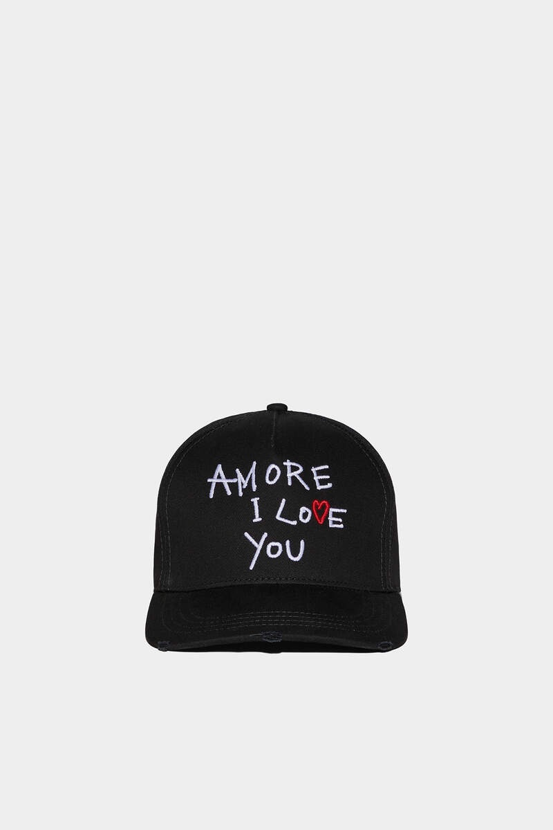 AMORE I LOVE YOU BASEBALL CAP - 1