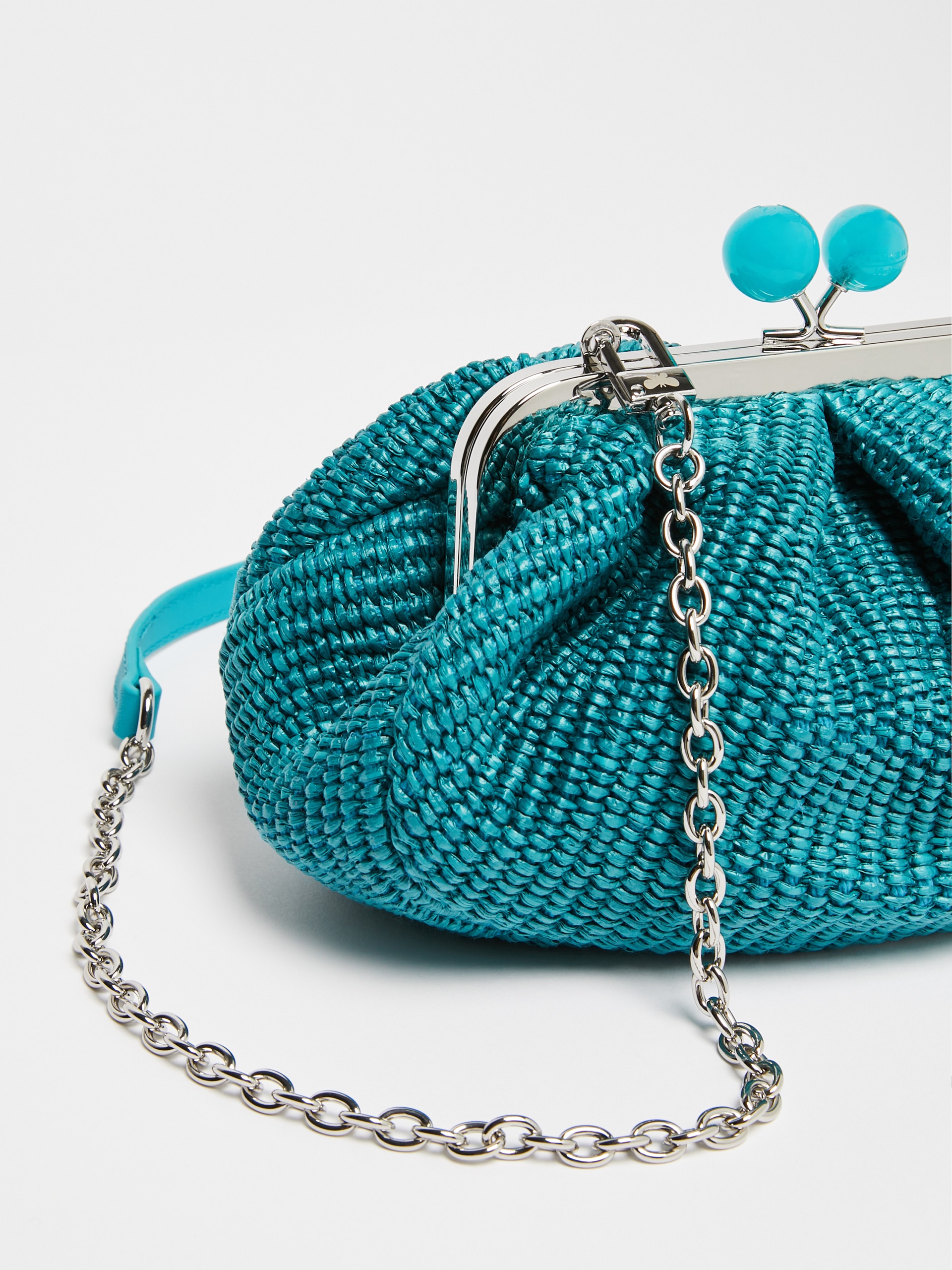 PALMAS Small raffia-look Pasticcino Bag - 4