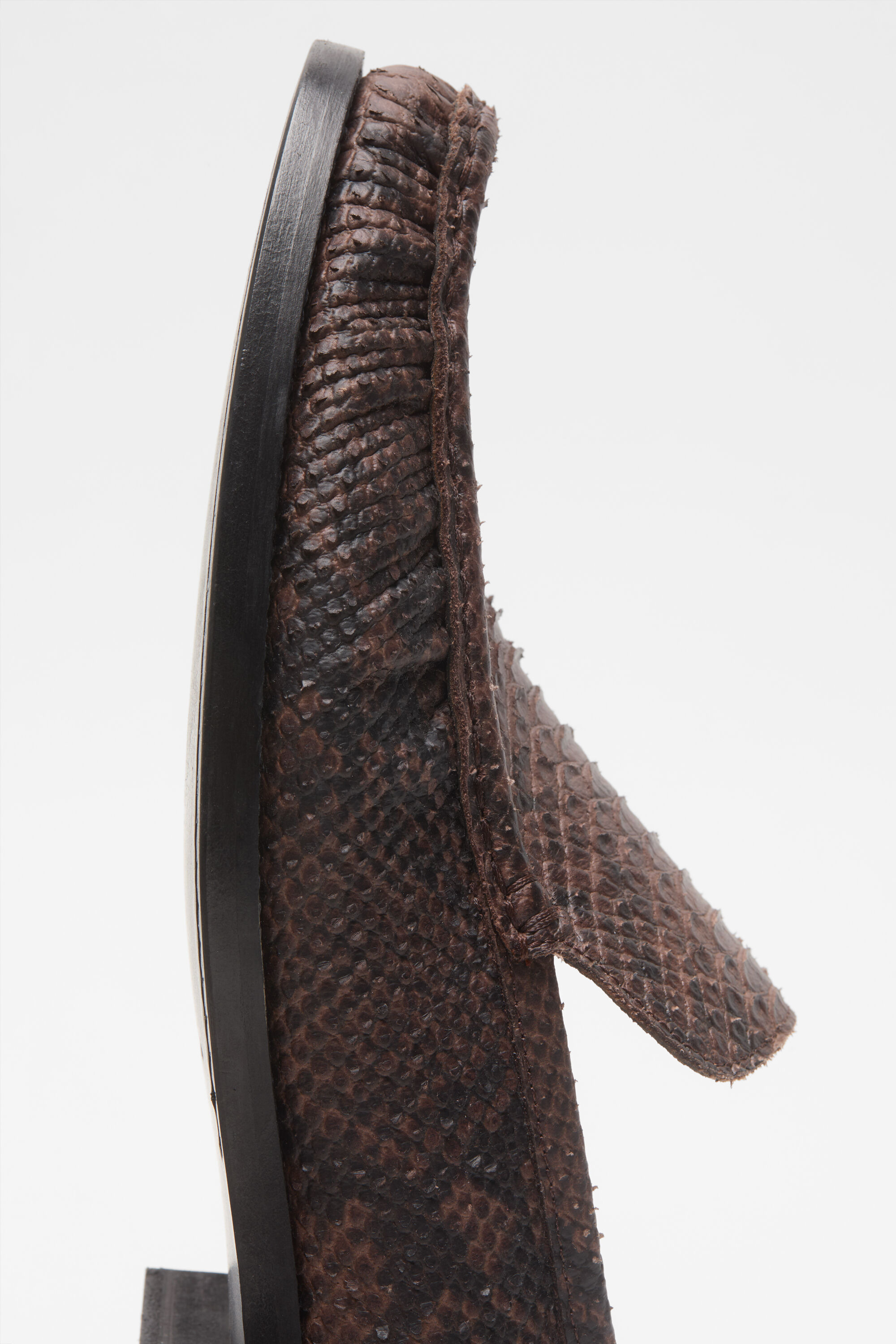 Printed python loafers - Brown - 5