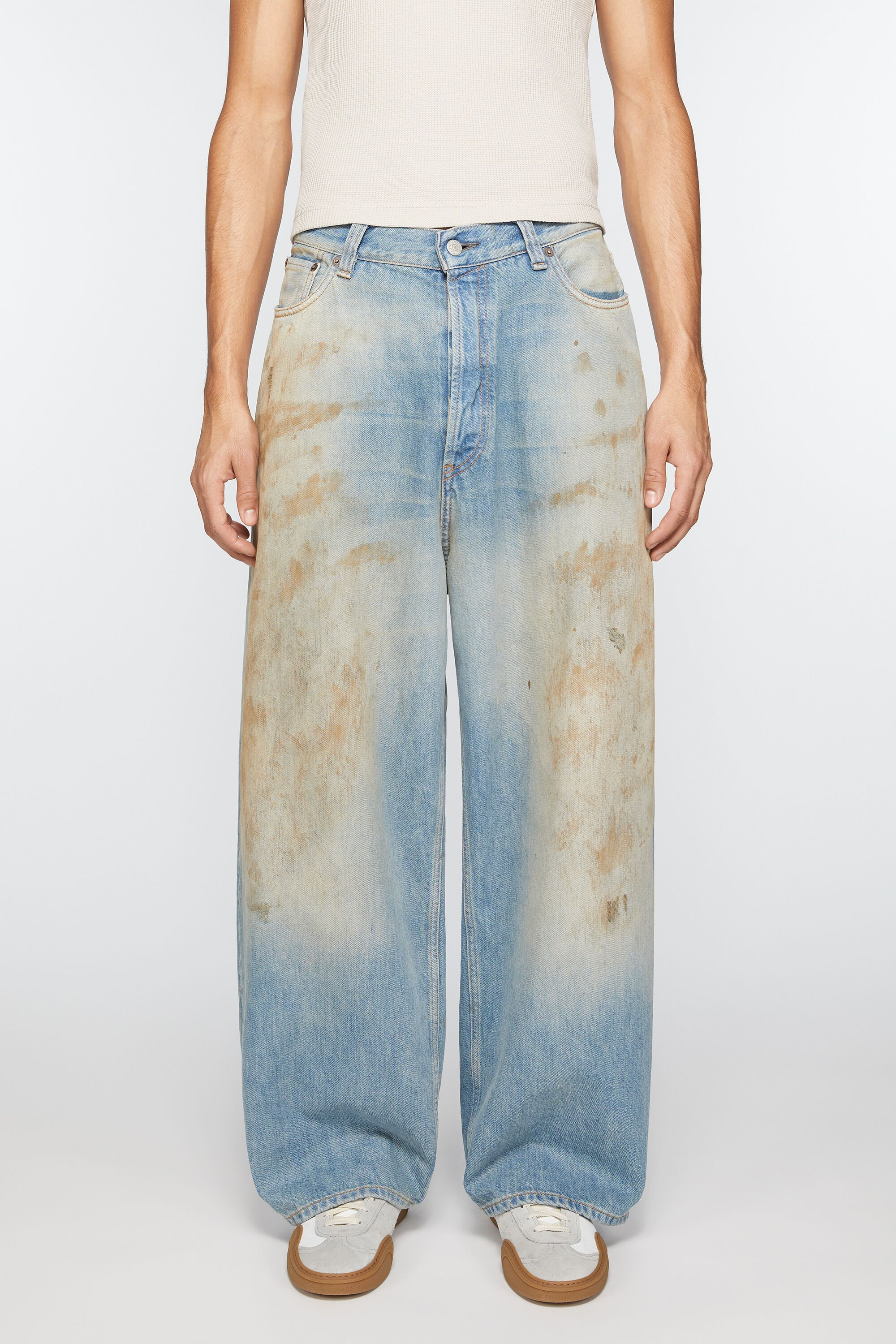 Super baggy fit jeans - 2023 - Mid Blue - 3