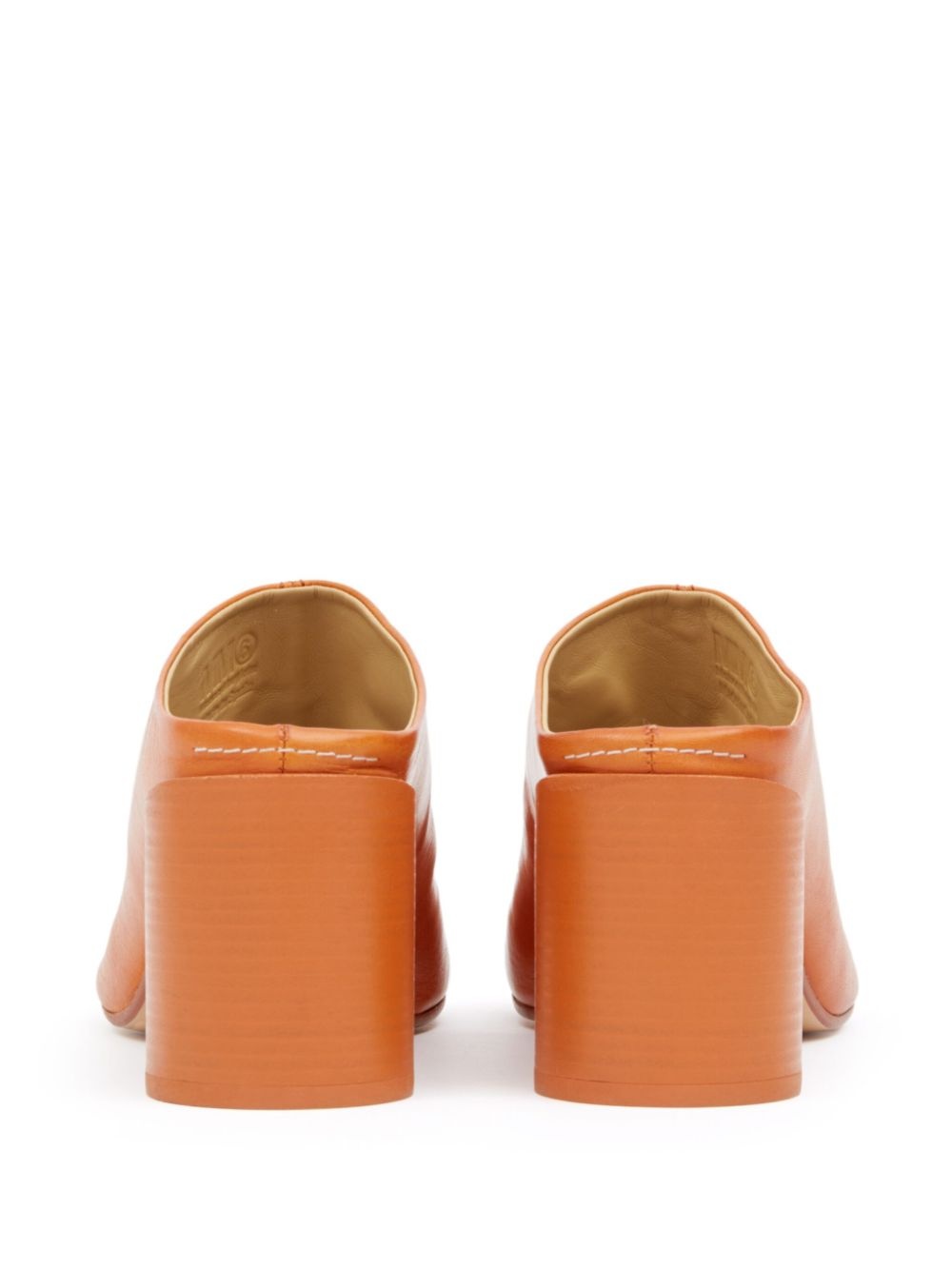 anatomic-toe leather mules - 3