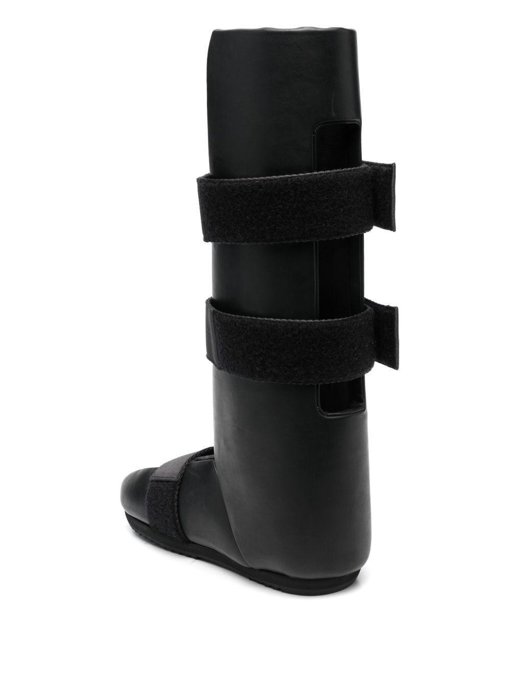 Splint leather knee boots - 3