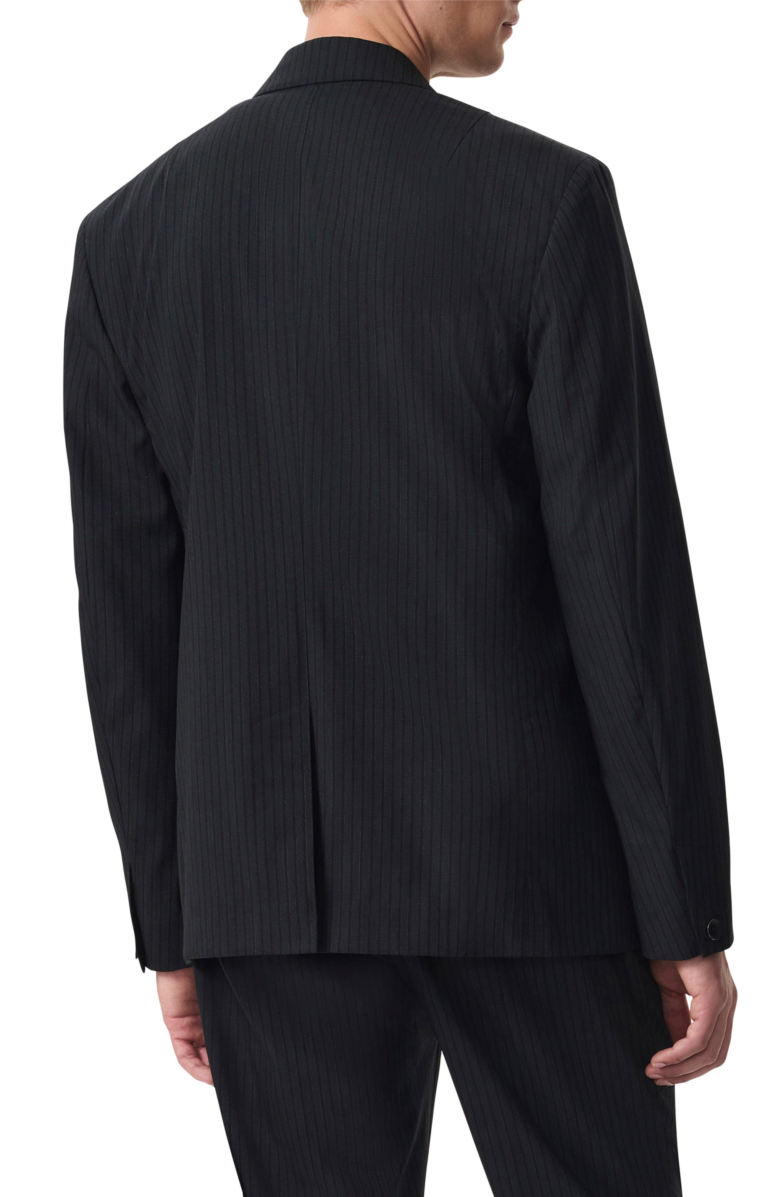 rag & bone Butler Tropical Virgin Wool Blend Blazer in Black at Nordstrom - 2