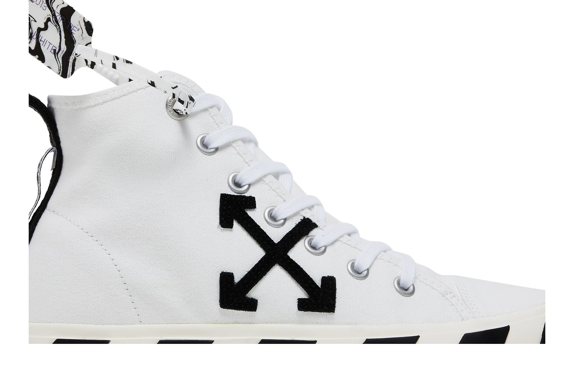 Off-White Vulc Sneaker Mid 'White Black' - 2