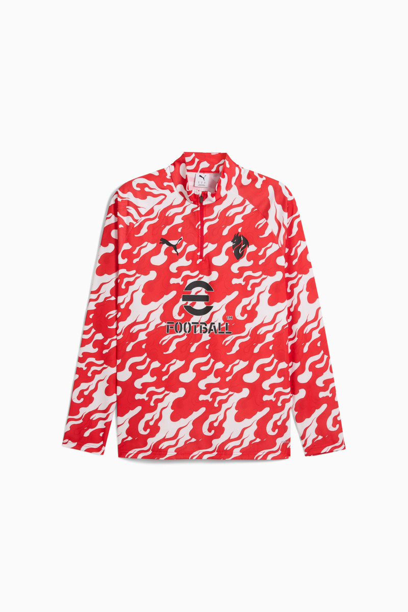 AC Milan Men's Quarter-Zip Soccer Shirt 1