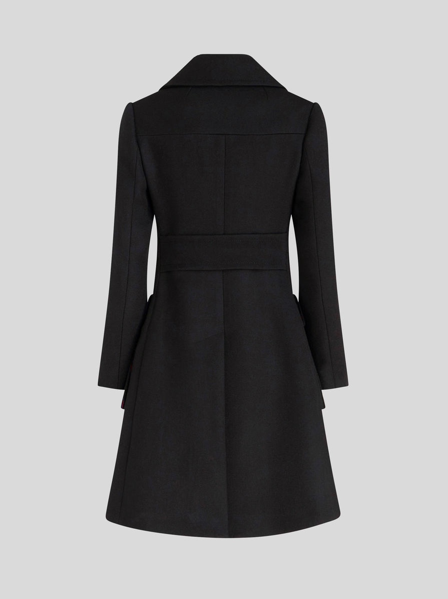COAT WITH FLORAL BUTTONS - 5