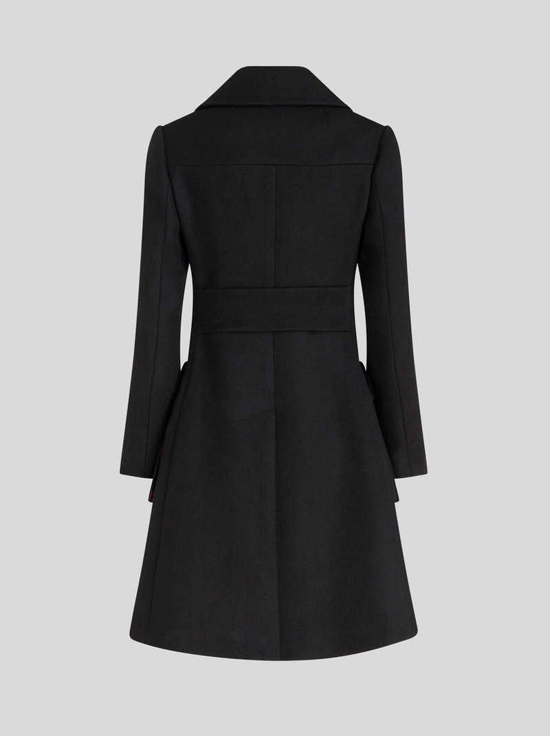 COAT WITH FLORAL BUTTONS 5