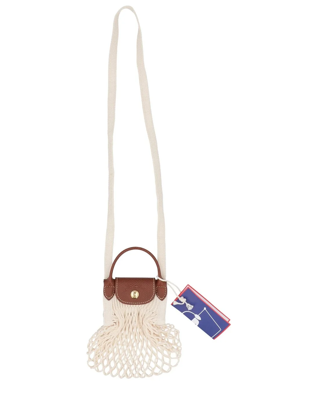 Longchamp Le Pliage Filet Extra Small Mesh Handle Bag with Strap - 1