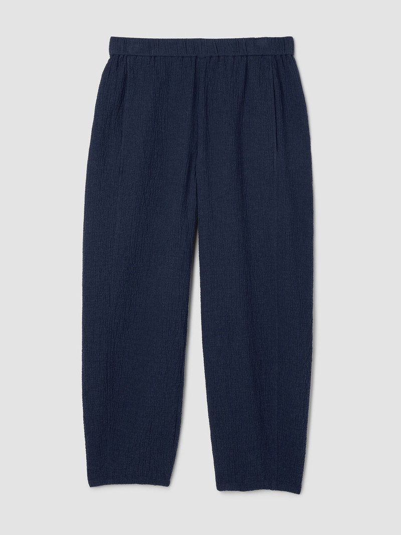 Organic Cotton Doubleweave Lantern Pant 1