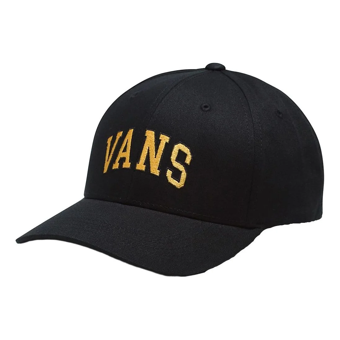 Vans Logo Structured Jockey Cap 'Black' VN00066HBLK-HERO - 1