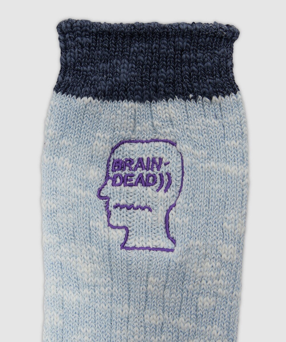 Marled logo head socks - 2