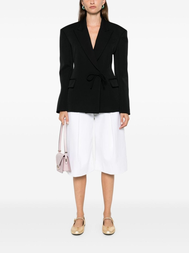 Valentino bow-embellished blazer outlook