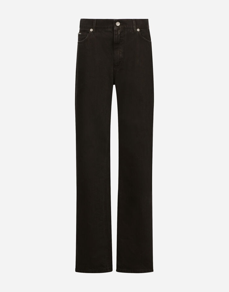 Flared denim jeans - 1