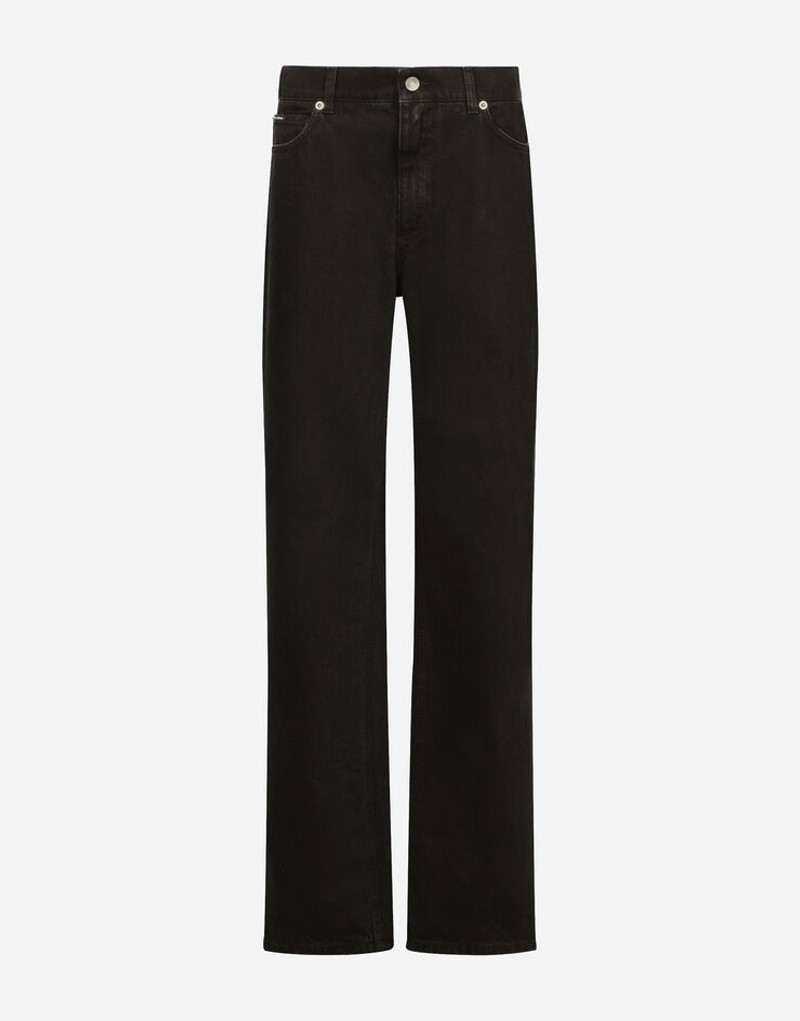 Flared denim jeans - 1