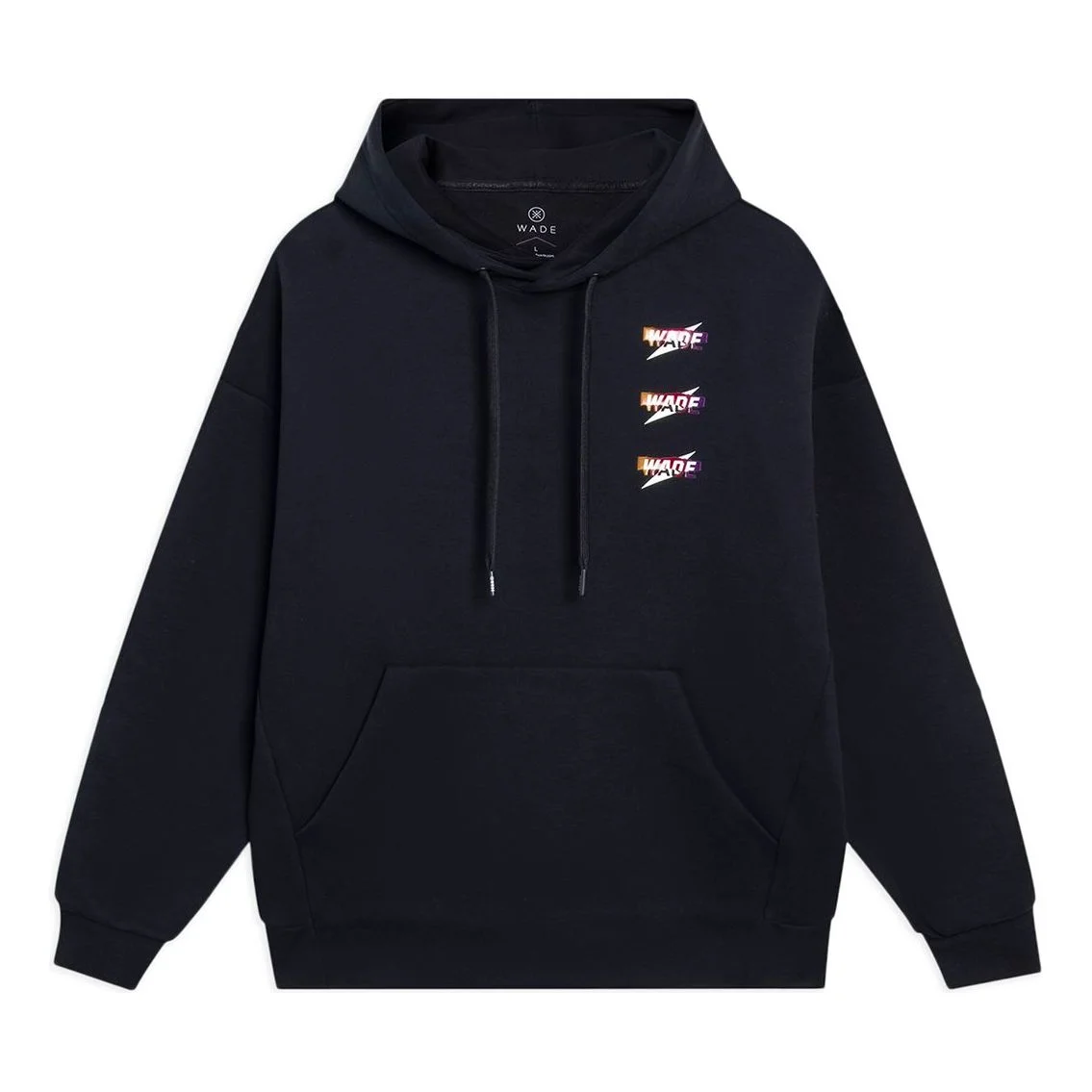 Li-Ning Way Of Wade Graphic Hoodie 'Black' AWDT149-1 - 1
