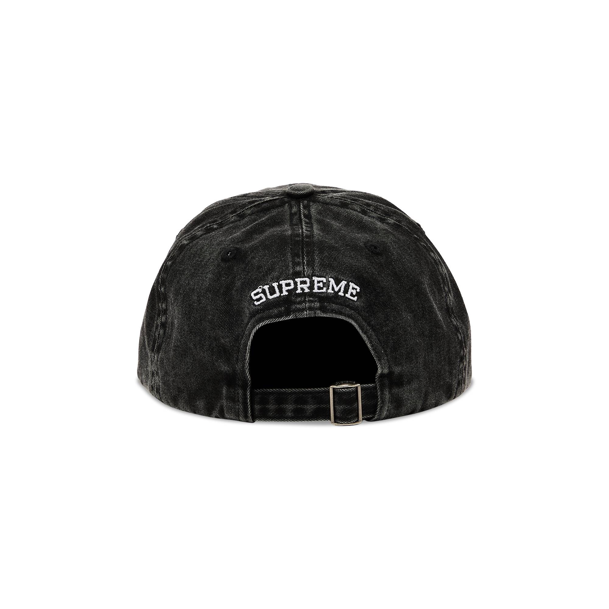 Supreme Pigment Print S Logo 6-Panel 'Black' - 4