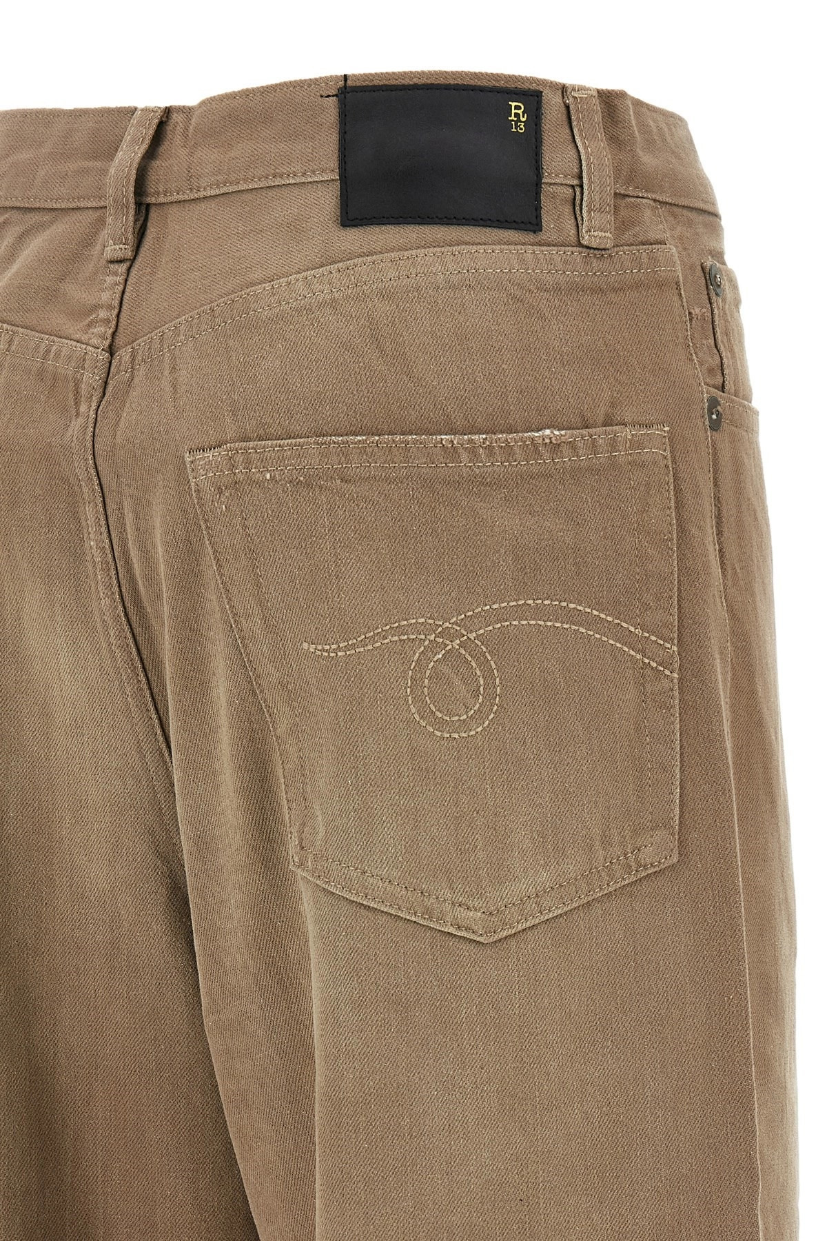 'Damon Pleated' jeans - 4