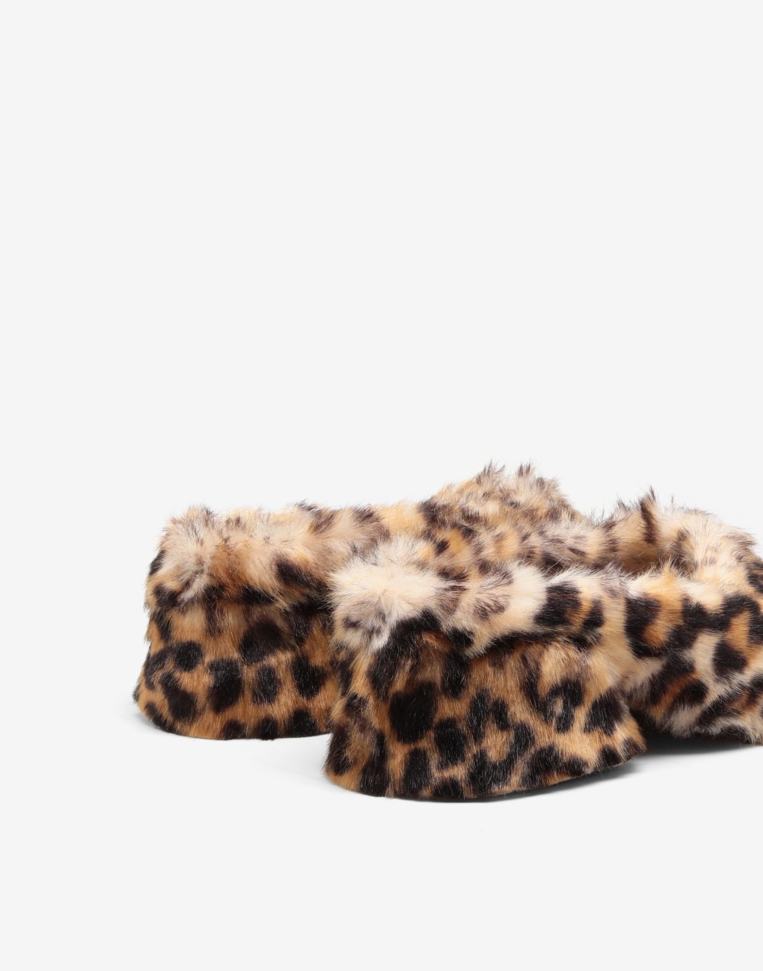 Mimma faux fur mules - 4