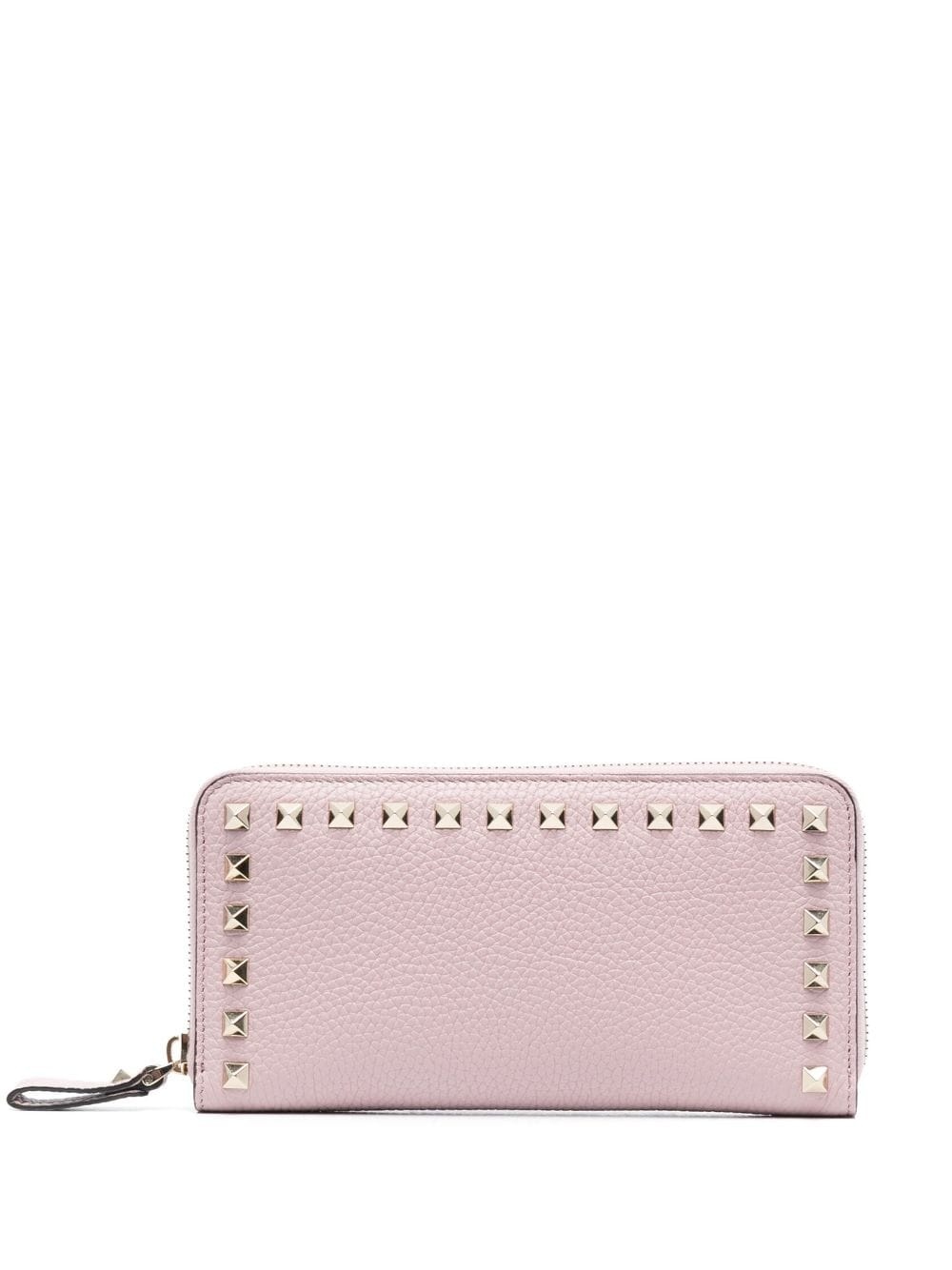 Rockstud-embellished leather wallet - 1