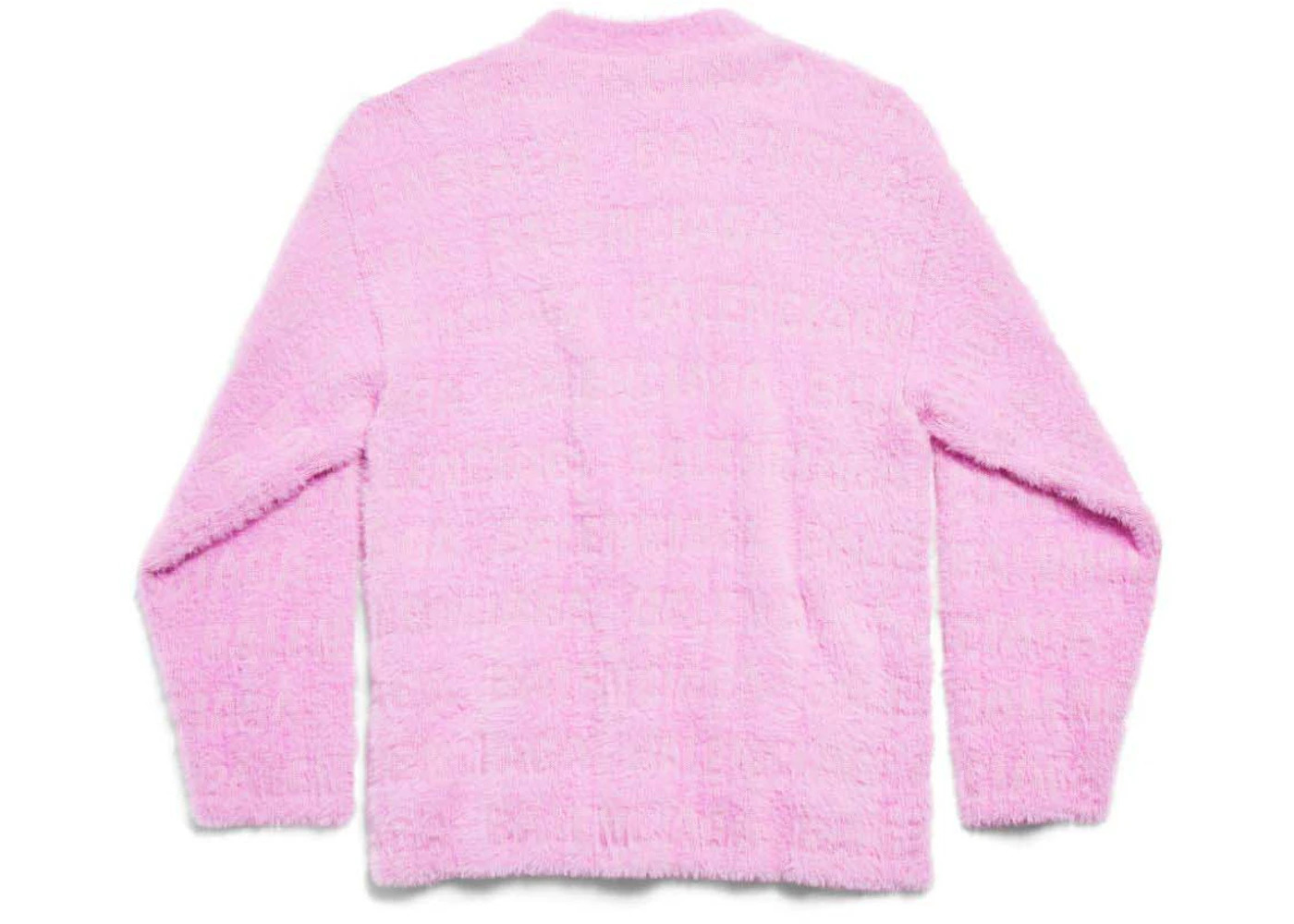 Balenciaga Furry Cardigan Pink - 2