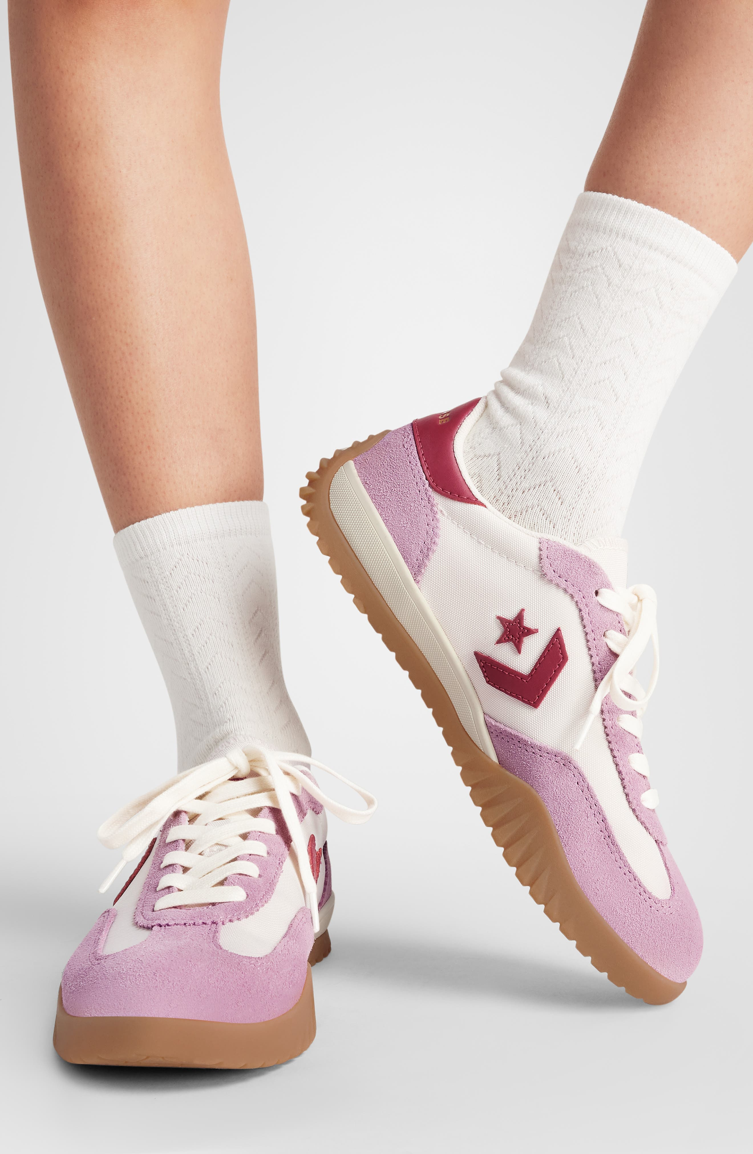 Converse Gender Inclusive Run Star Trainer Ox Sneaker in Cliffside Rose/Egret at Nordstrom - 2