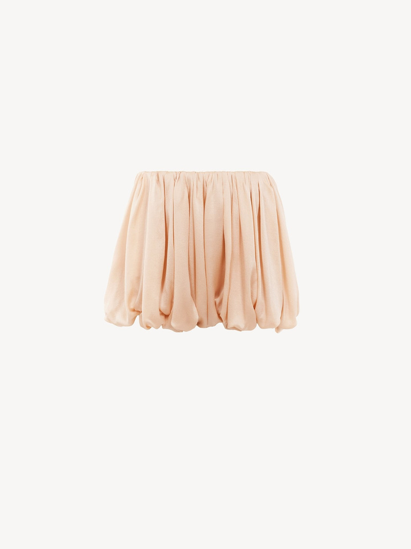 Chloé MINI BLOOMER SHORTS IN SILK CHARMEUSE outlook