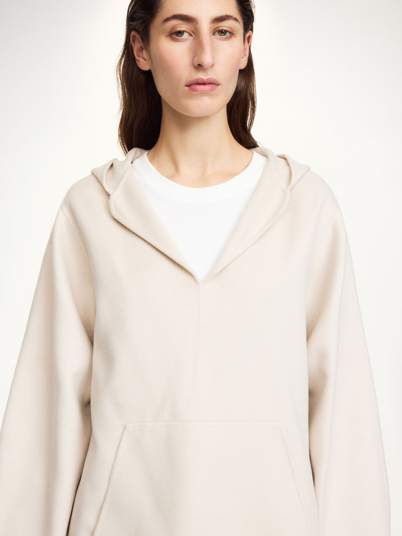 Marguerite hooded wool sweater 4