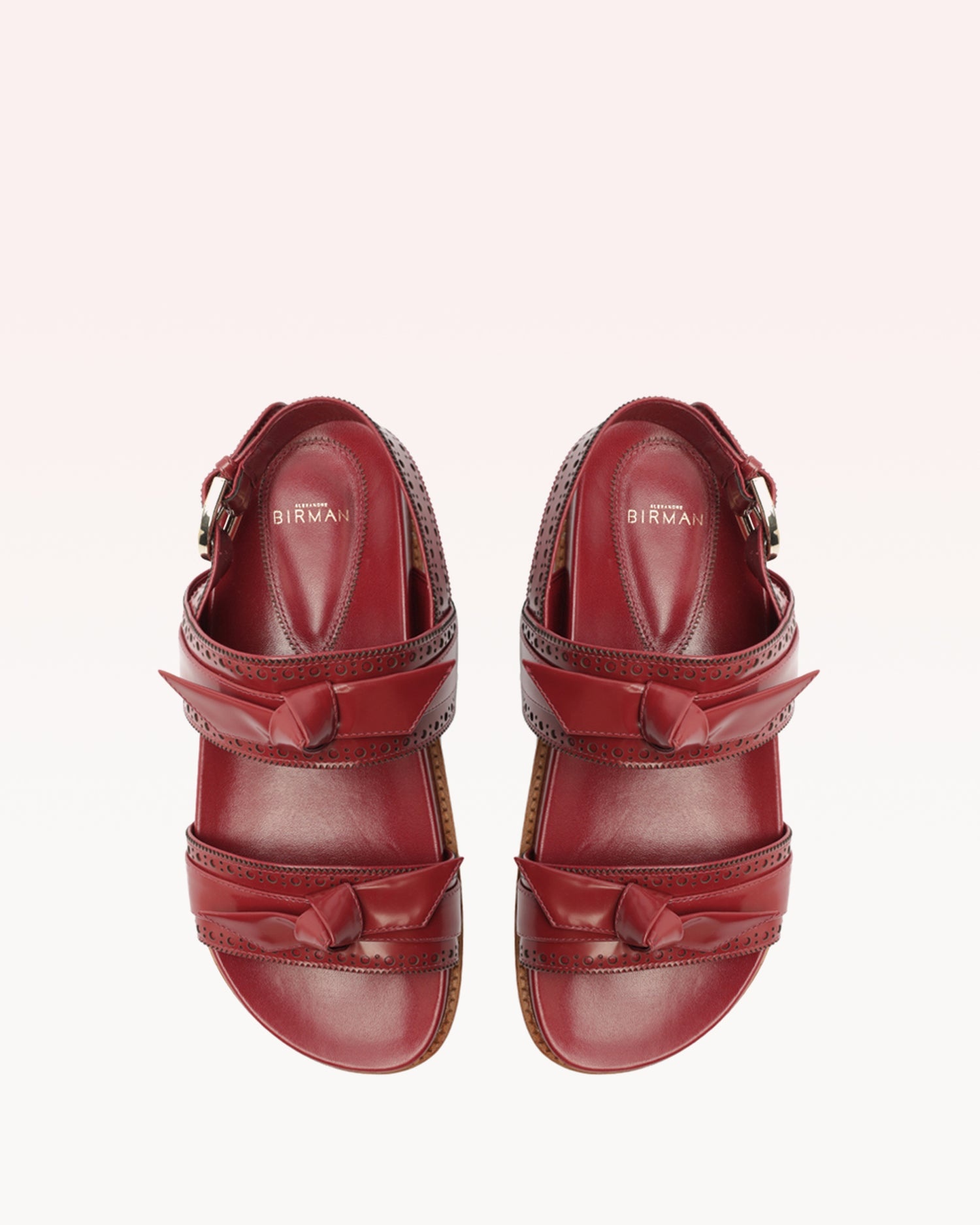 SPORT SANDAL BROGUE RED - 4