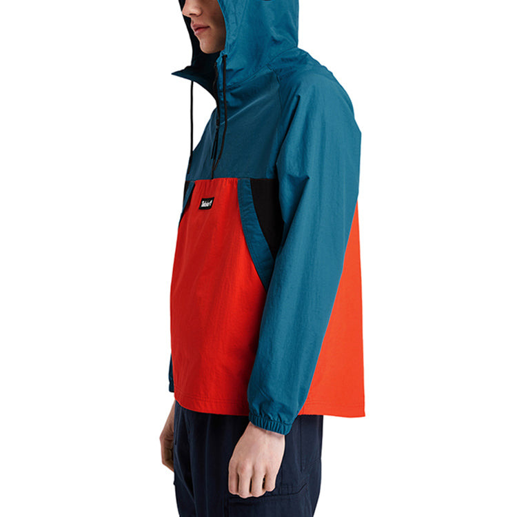 Timberland Pullover Windbreaker Jacket 'Blue Orange' A2BUU-CE0 - 6
