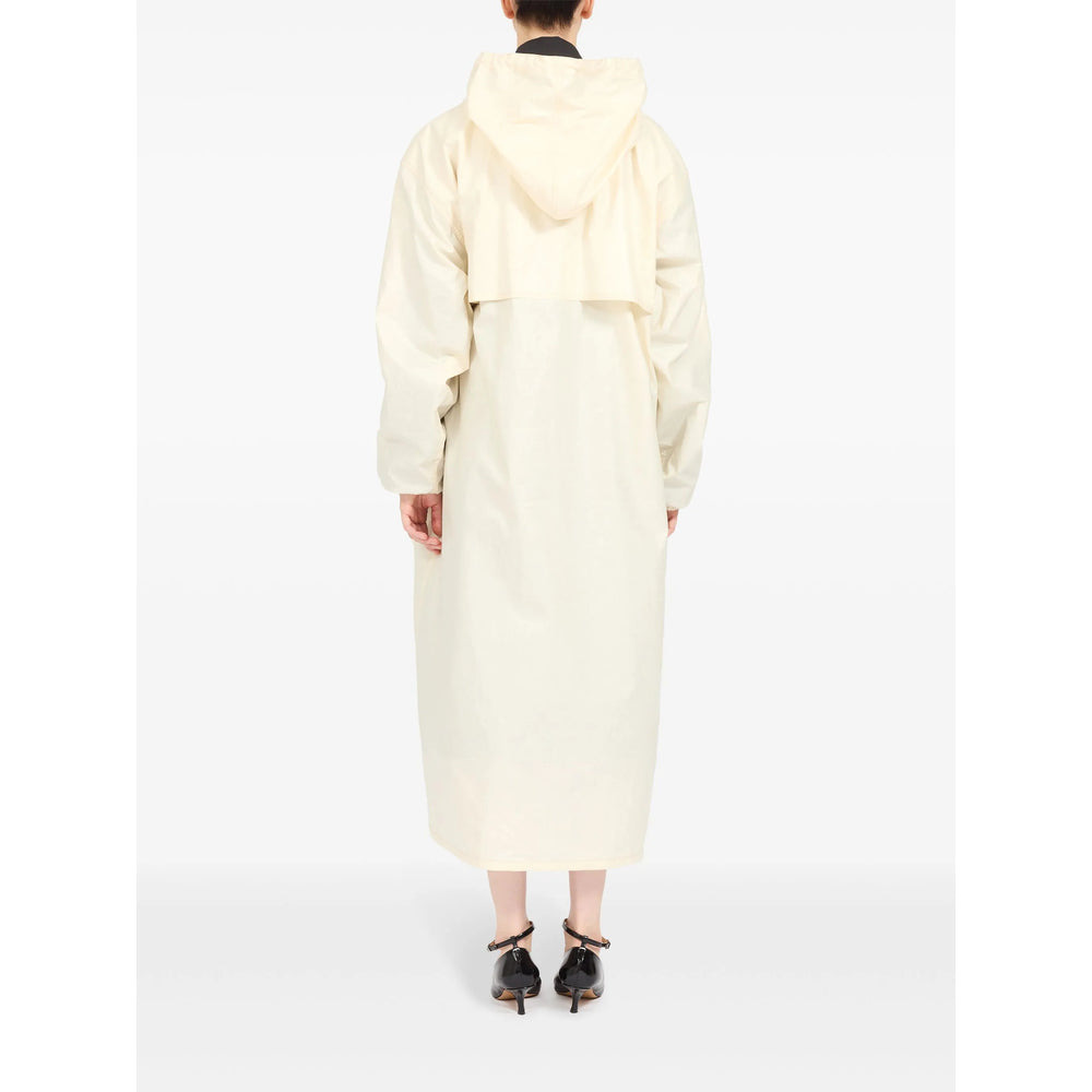 Maison Margiela Neutrals Coats - Single Breasted Coats Women - 4