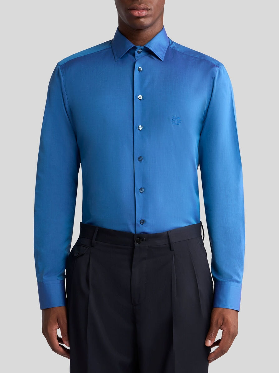 SHIRT WITH PEGASO EMBROIDERY - 2