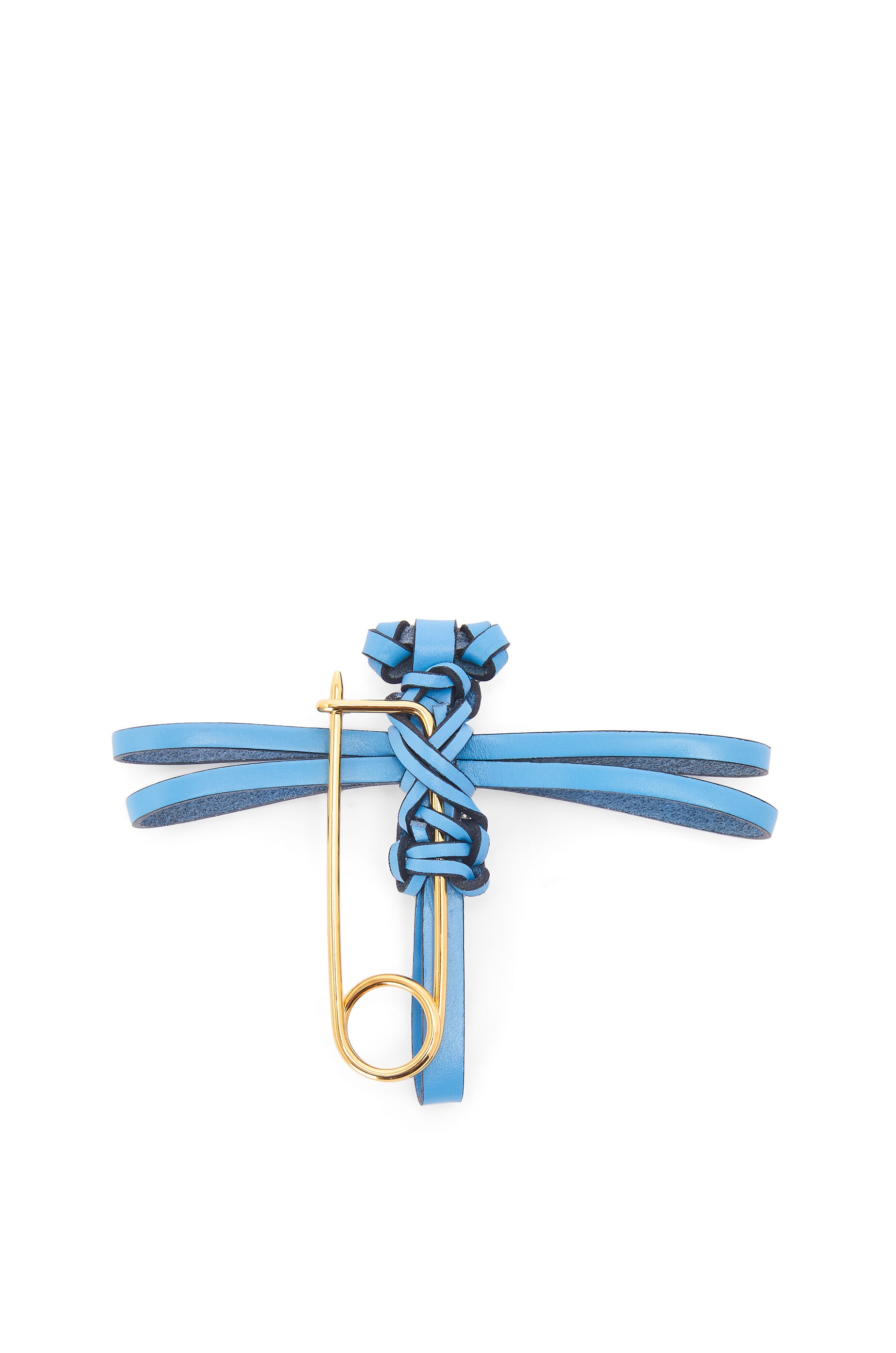 Dragonfly pin charm in calfskin - 2