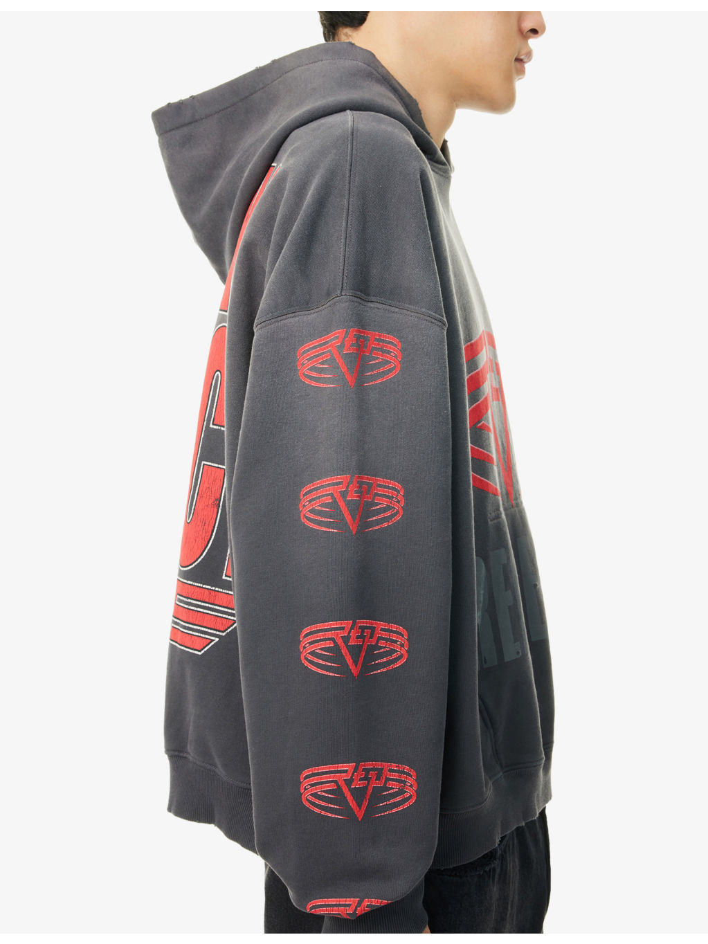 Legacy Tour Graphic-Print Reversible Cotton-Jersey Hoody - 6