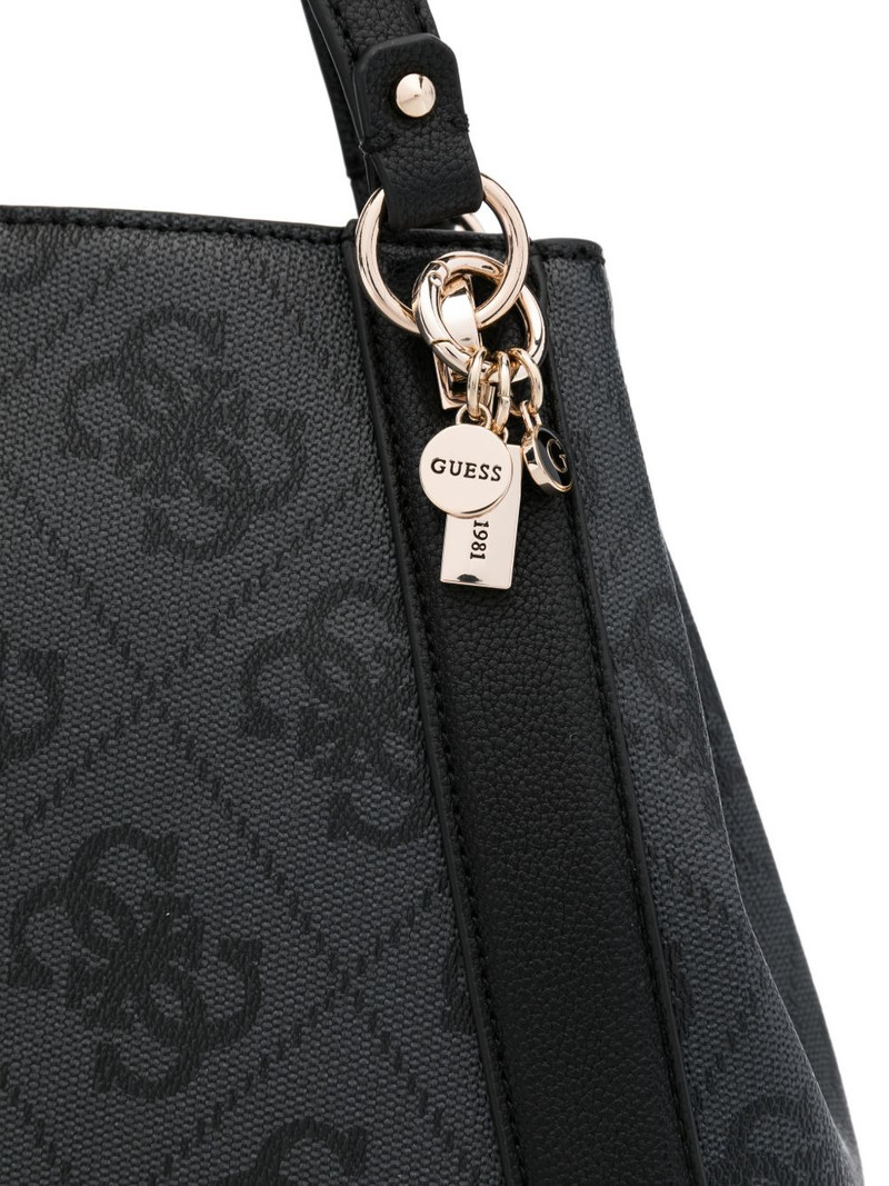 Karnilla logo-charm tote bag 3