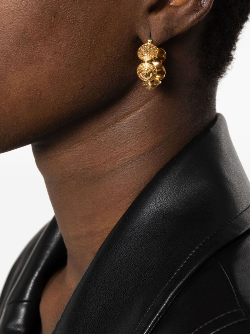 VERSACE Tribute Medusa hoop earrings outlook
