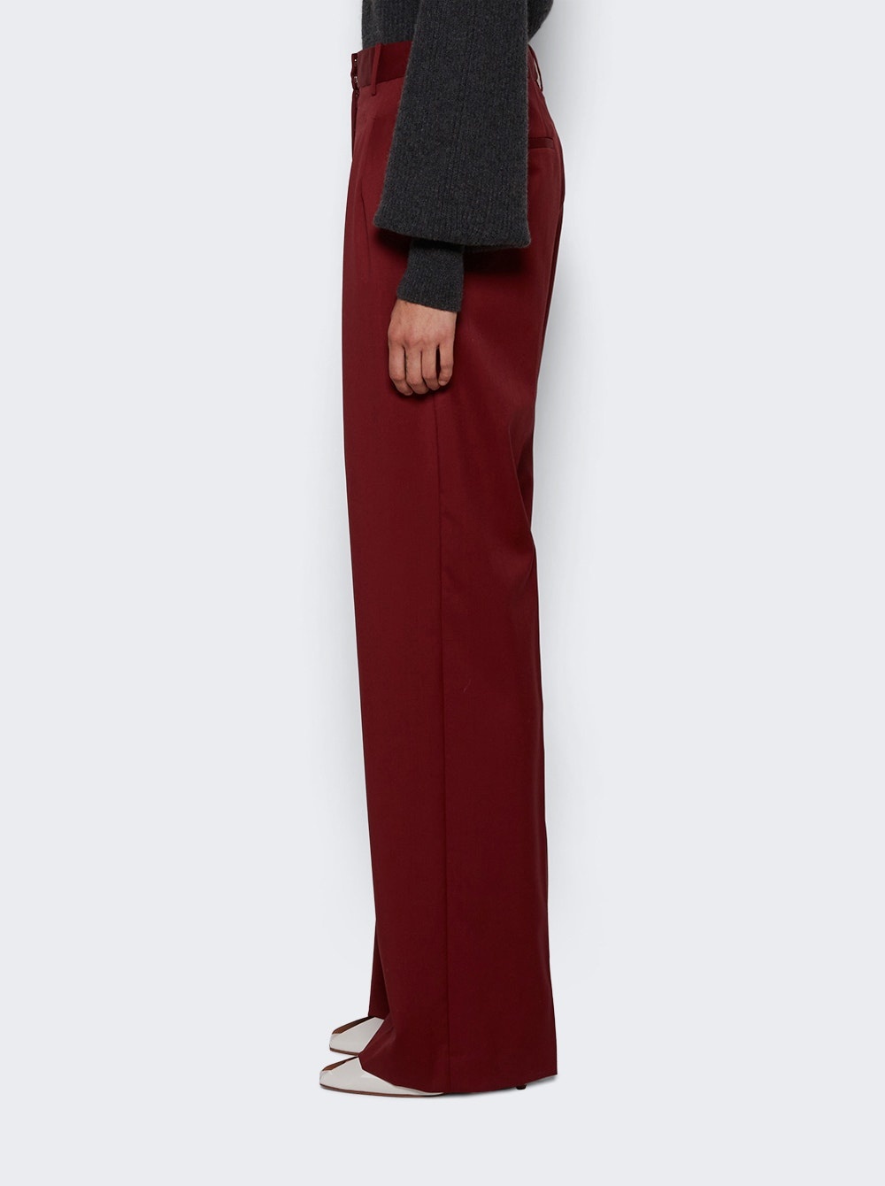 Trousers Burgundy - 4