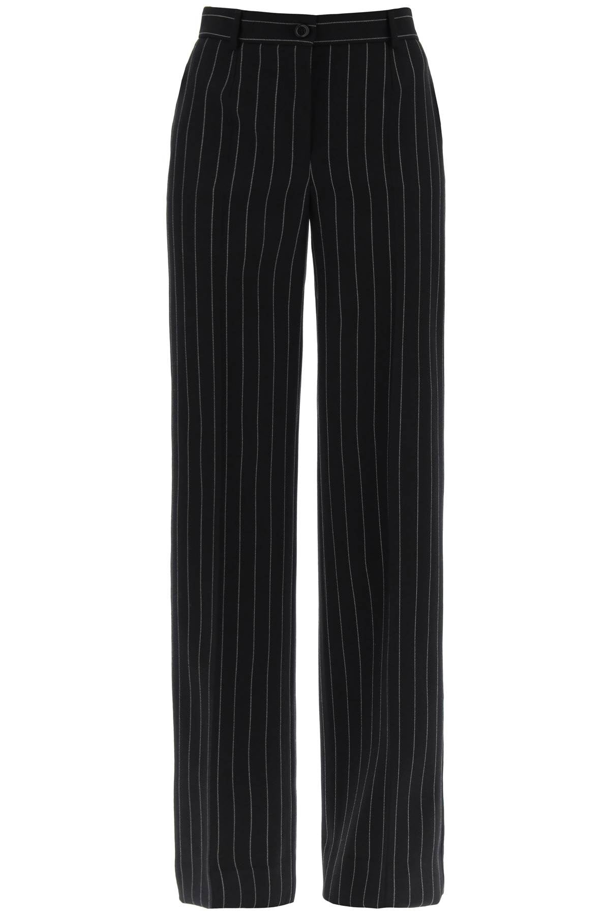 Dolce & Gabbana Striped Flare Leg Pants Women - 1