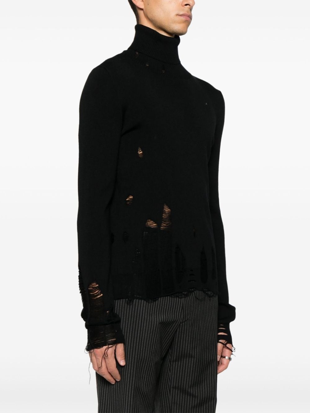 distressed sweater - 3