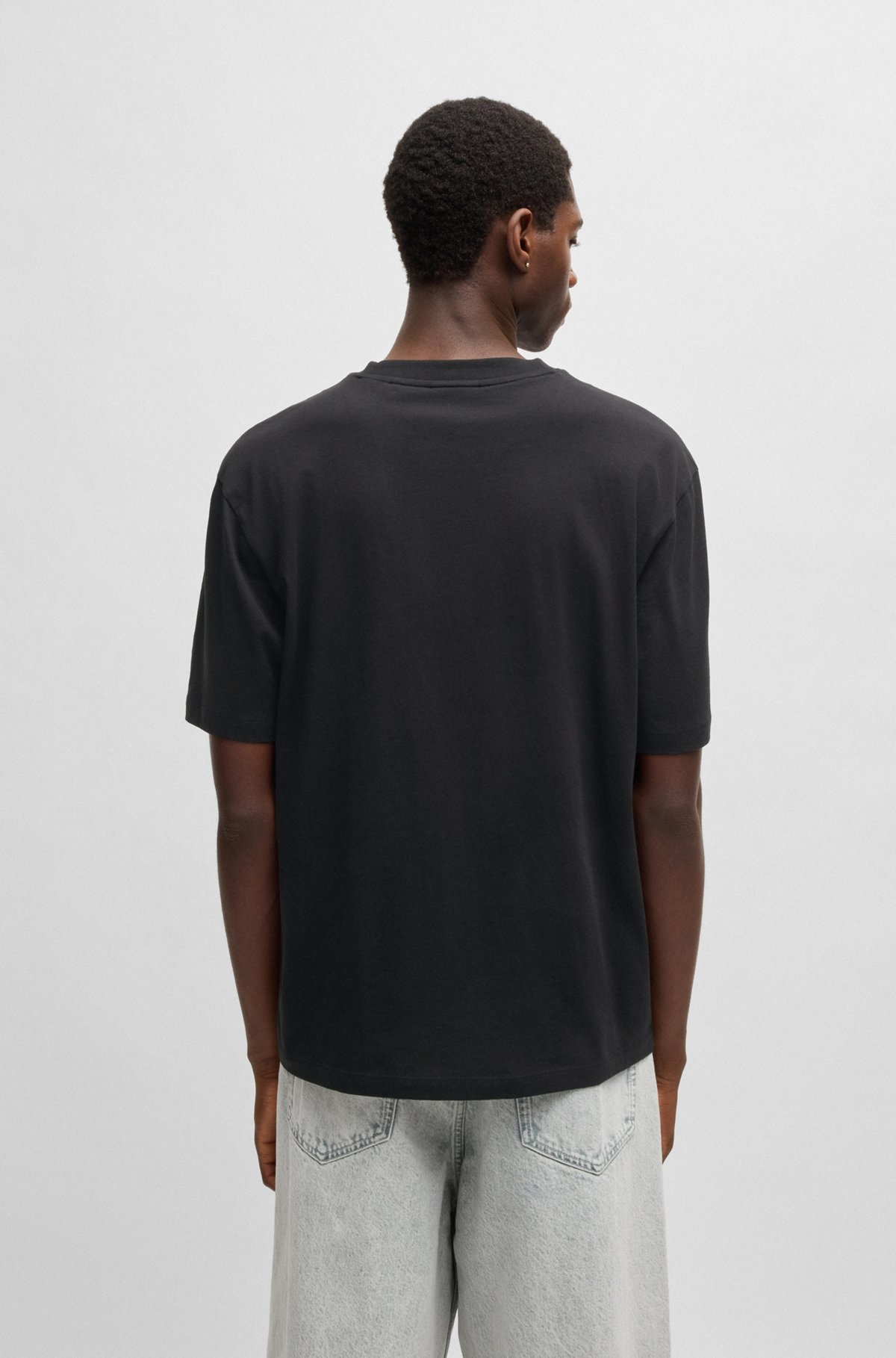 COTTON-JERSEY T-SHIRT WITH LOGO ARTWORK - 5