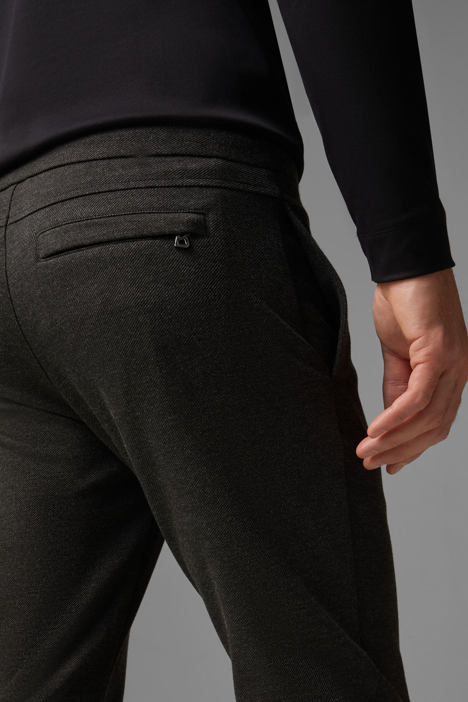 Riley Business jogging pants in Anthracite - 5