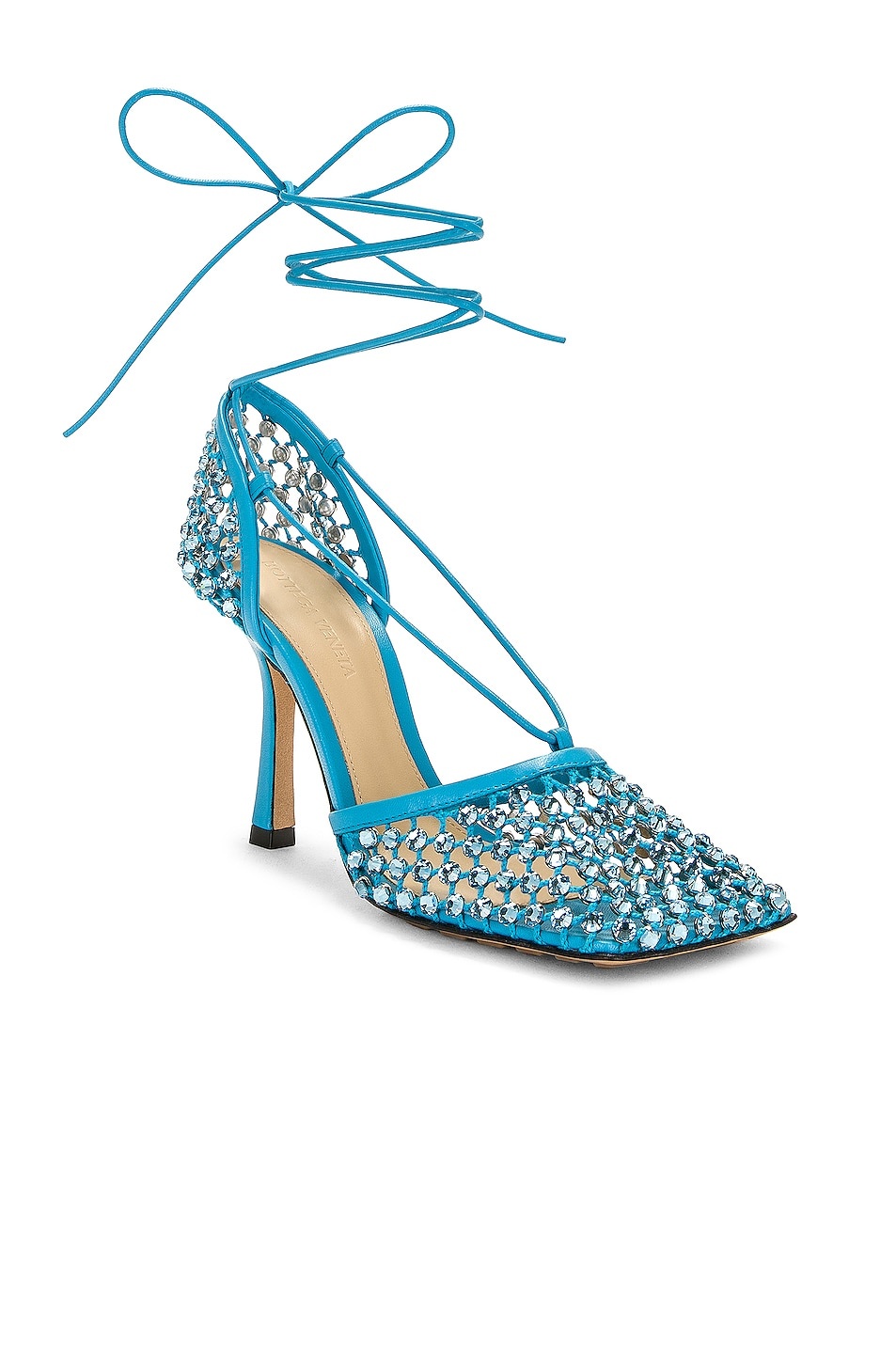 Stretch Lace Up Sandal - 2