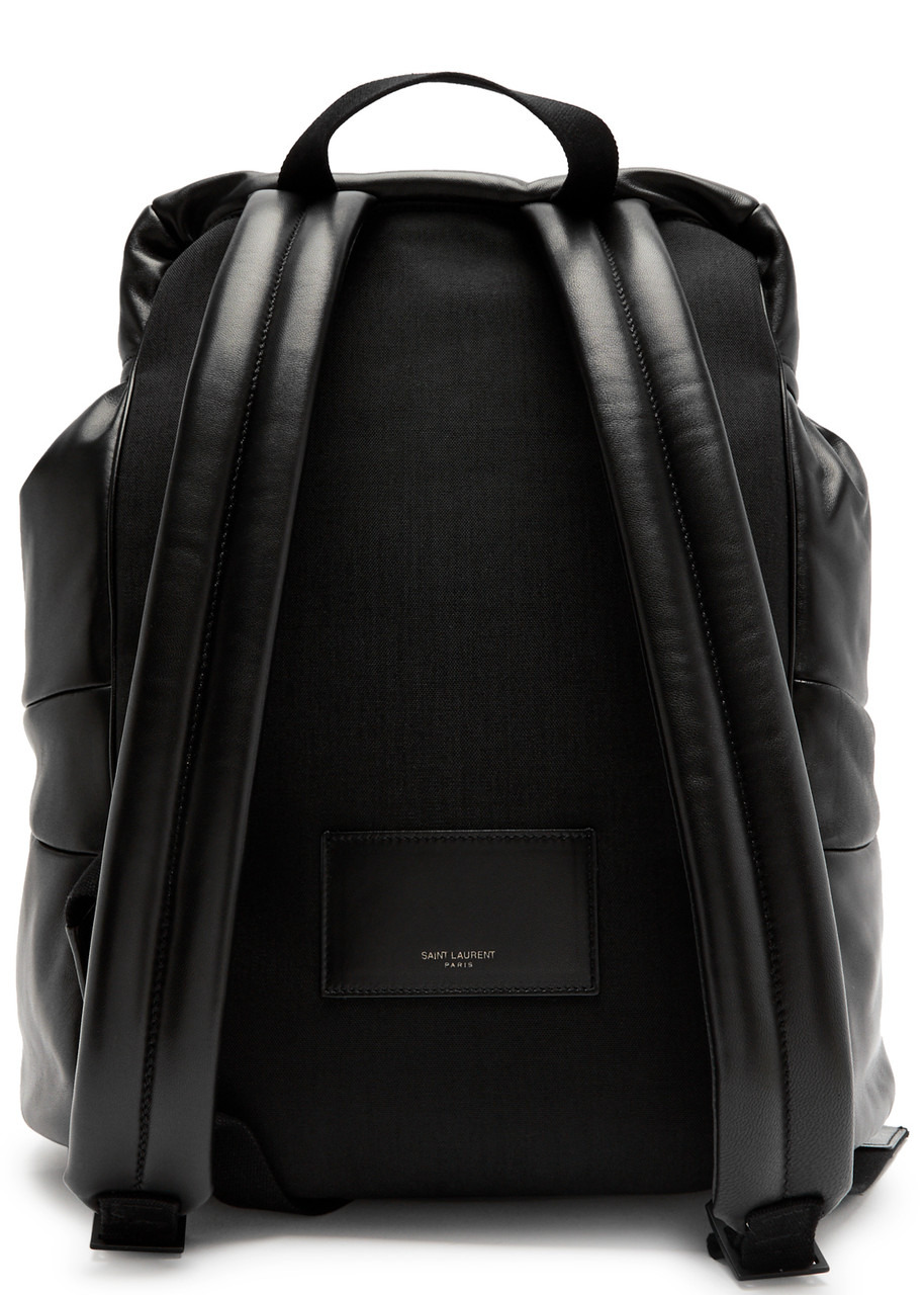 Logo leather backpack - 2