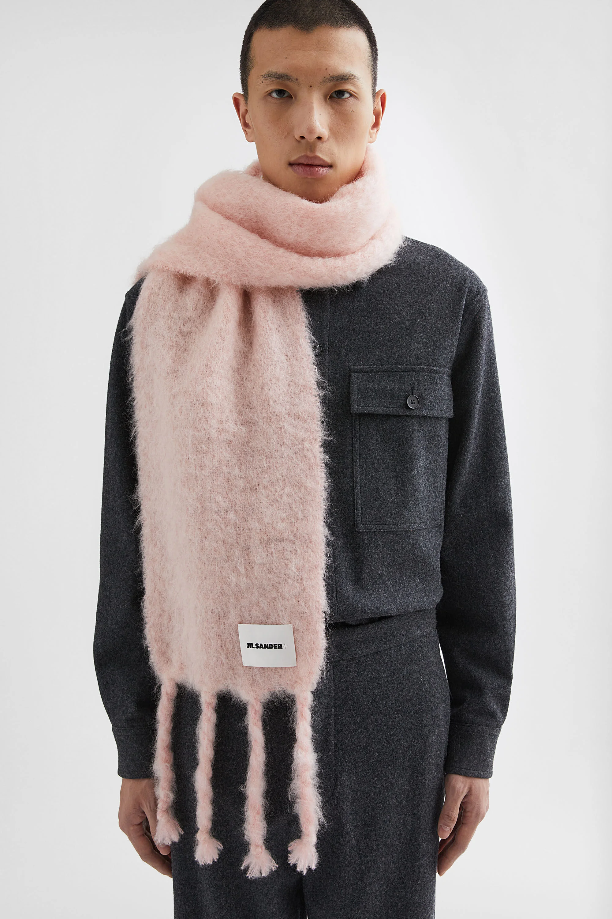 Wool Blend Scarf - 1