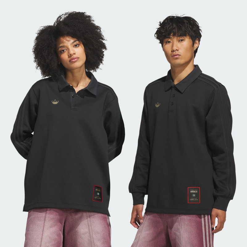 SKATEBOARDING x TYSHAWN RUGBY LONG SLEEVE SHIRT 4