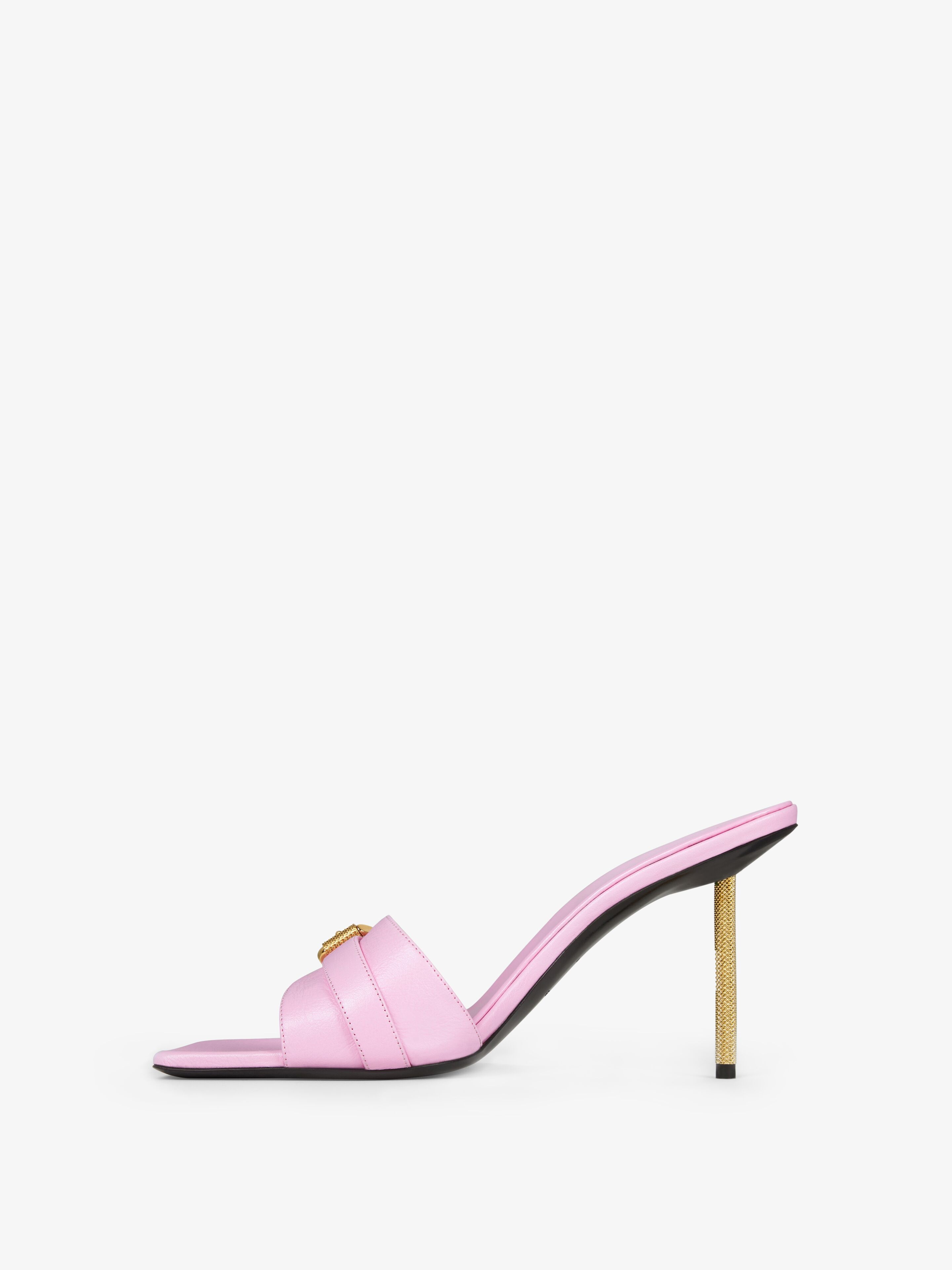 VOYOU MULES IN LEATHER - 3