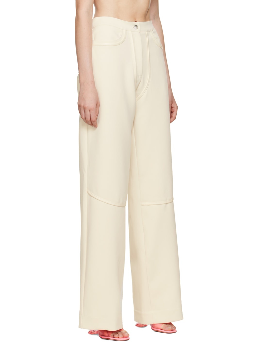 SSENSE Exclusive Off-White Rodeo Trousers - 2