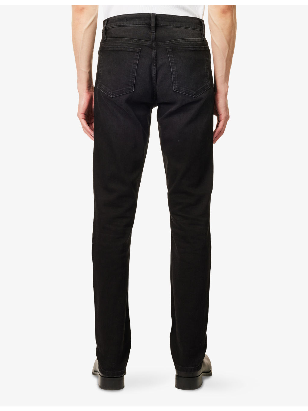Modern Straight Slim-Fit Stretch-Denim Jeans - 4